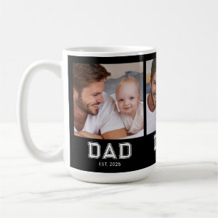 Papa Stelde Vet Zwart 3 Foto Koffiemok