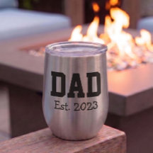 Papa Stelde Vet Zwart Tekst RVS