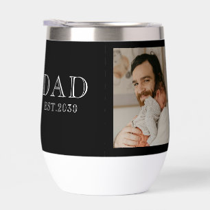 Papa Stelde Zwarte Foto Op