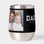 Papa Stelde Zwarte Foto Op (Achterkant)