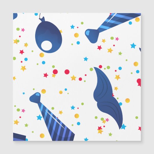 Papa stropdas blauwe kleur (Voorkant)