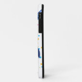 Papa stropdas blauwe kleur Case-Mate iPhone case (Achterkant/links)