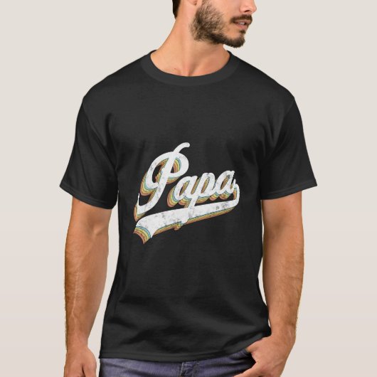 Papa Style Fatherâ€™S Dag voor Papa Opa T-shirt (Voorkant)