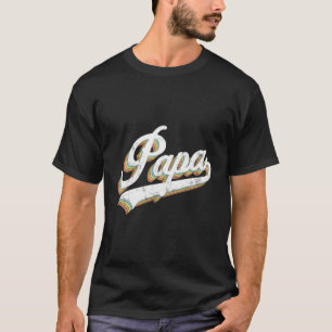 Papa Style Father’S Dag voor Papa Opa T-shirt