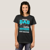 Papa Super Geweldige Web Er T-shirt (Voorkant volledig)