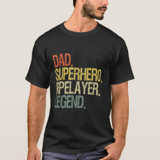 Papa superheld pipelayer legende t-shirt