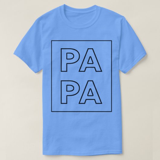 PAPA T-SHIRT (Design voorkant)