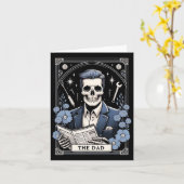 Papa Tarot Kaart Skelet Vaders Day Skull Daddy Co (Gele Bloem)