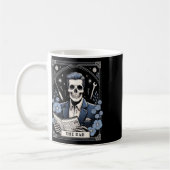 Papa Tarot Kaart Skelet Vaders Day Skull Daddy Co Koffiemok (Links)