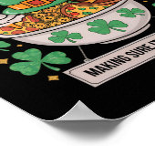 Papa Tax Zorgt Dat Het Niet Giftig Is St. Patrick' Poster (Hoek)