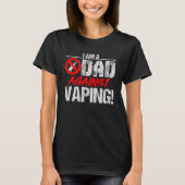 Papa tegen vapende vaders t-shirt (Voorkant)
