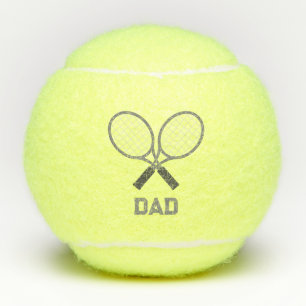 Papa Tennis Rackets en Naam Tennisspeler Tennisballen