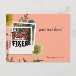 Papa The Fixer Ansichtkaart - Vaderdag Groet Feestdagenkaart