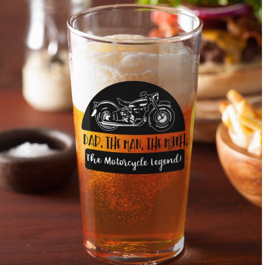 Papa The Man The Myth Motorcycle Legend Funny Quot Glas