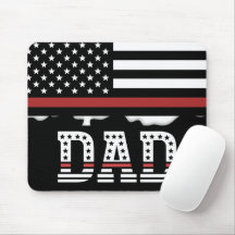 Papa Thin Red Line Firefighter Pap Gifts