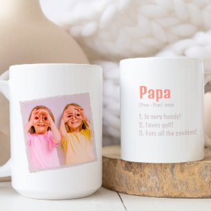 Papa Traits Verjaardag Vaderdag Foto Koffiemok