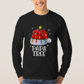 Papa Tree Kerstmis Merry Kerstpyjama T-shirt (Voorkant)