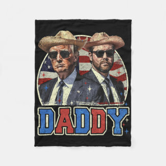 Papa Trump 9  Fleece Deken