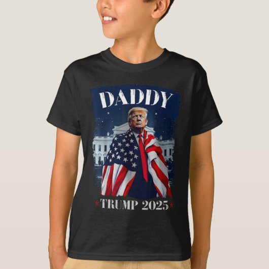 Papa Trump Grappig Shirt - Papa Trump (Voorkant)