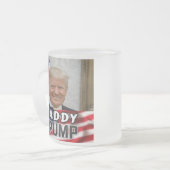Papa Trump Matglas Koffiemok (Voorkant links)