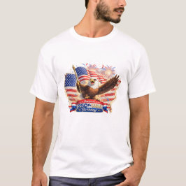 papa Tshirt Gezegend Gelukkig 250e verjaardag VS!