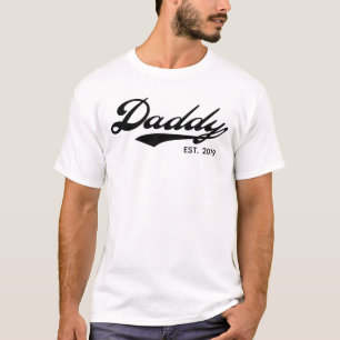 Papa TShirts - Est / Sinds 2019 (speciaal jaar)