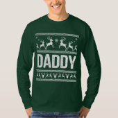 Papa Ugly KerstSweater T-shirt (Voorkant)