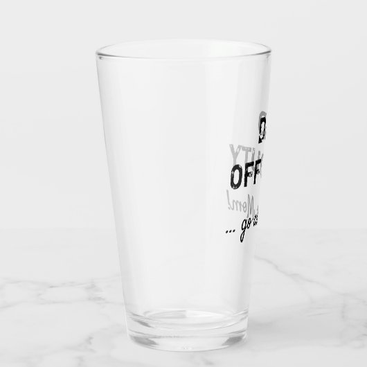 Papa uit dienst glas (Rechts)