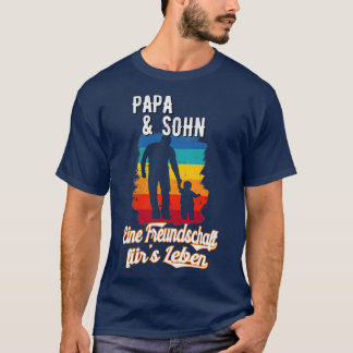 Papa und Sohn Partnerlook Vater Vatertag T-shirt