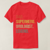Papa uroloog legendretro t-shirt (Design voorkant)