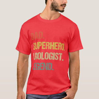 Papa uroloog legendretro t-shirt