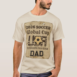 Papa USA 2026 Global Cup: Papa Voorste Rij 11 Prem T-shirt