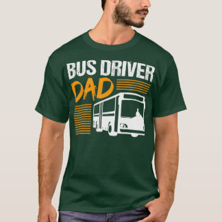 Papa Vader Bus Driver Professay Cadeau T-shirt