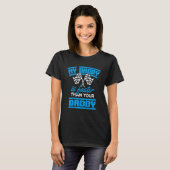 Papa Vader Daddy Auto Racing Opa Vaderdag T-shirt (Voorkant volledig)