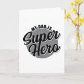 Papa vader papa Vaderdag Beste grappige cadeauidee Kaart (Gele Bloem)