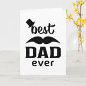 Papa vader Pappa Beste Vaderdag Funny Gift Idee Kaart (Gele Bloem)