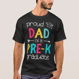 Papa Vader Prek Preschool Familie Bijpassende Grad T-shirt