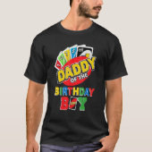Papa vader van de Birthday Boy Uno Papa vader 1s T-shirt (Voorkant)