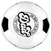 Papa Vaderdag cadeau. Papa cadeau. F Voetbal (Gedraaid)