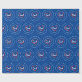 Papa - vaderdag cadeaupapier (Vlak)