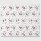 Papa - vaderdag cadeaupapier (Vlak)