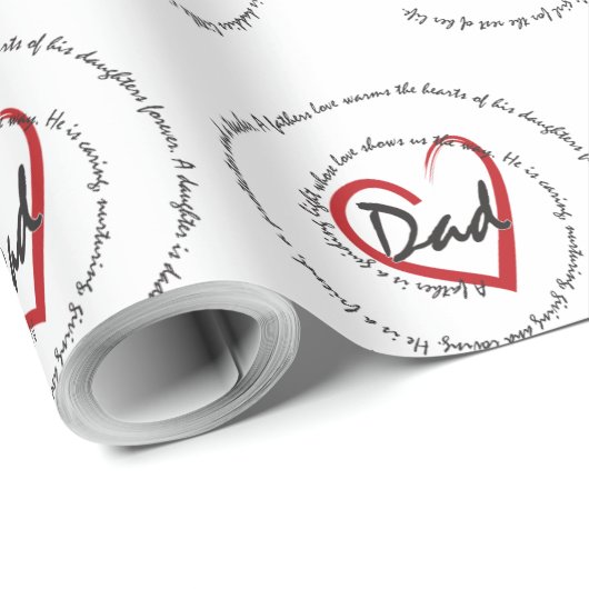 Papa - vaderdag cadeaupapier (Rol Hoek)