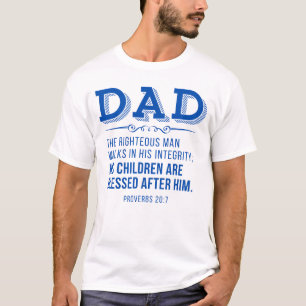 Papa - Vaderdag Christelijke Schrift T-shirt