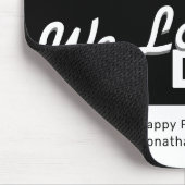 Papa Vaderdag Foto Collage Muismat (Hoek)