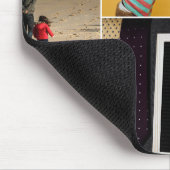 Papa Vaderdag fotocollage Muismat (Hoek)