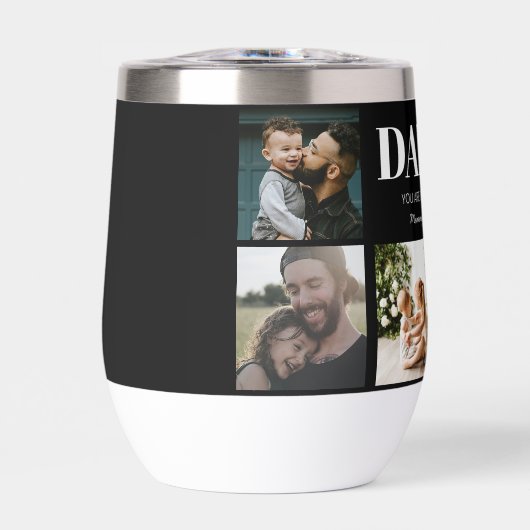 Papa Vaderdag fotocollage op maat (Voorkant)