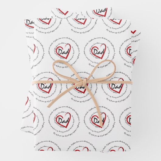 Papa - vaderdag inpakpapier vel (In situ)