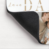 "Papa" Vaderdag Kinder Fotocollage Muismat (Hoek)