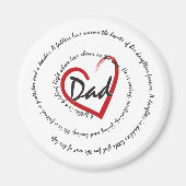 Papa - vaderdag magneet (Voorkant)