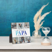 Papa Vaderdag Photo Collage Plaque Fotoplaat (Insitu)